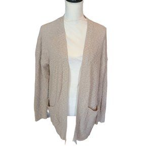 Pink Rose Women's Cream Cardigan Sweater